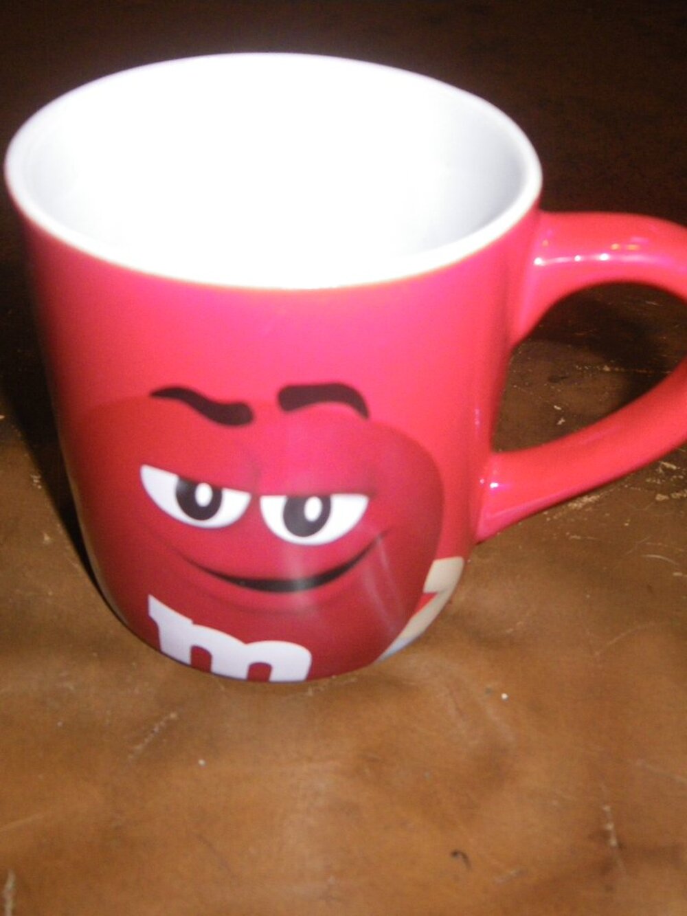 M&M's “Wanna Hear a Joke? DECAF!” Large Ceramic Coffee Tea Mug